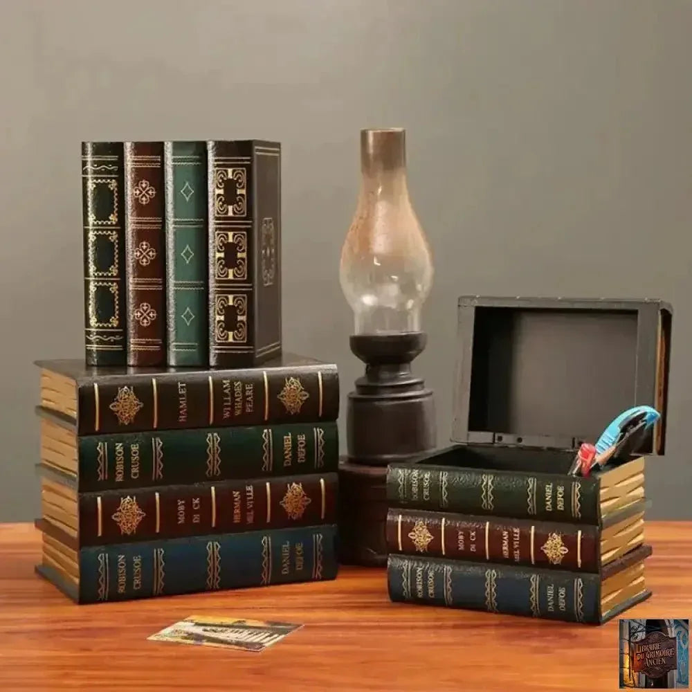 BUNDLE Coffret Organisation vintage - Trio rangement - © 2026 Le Grimoire Ancien