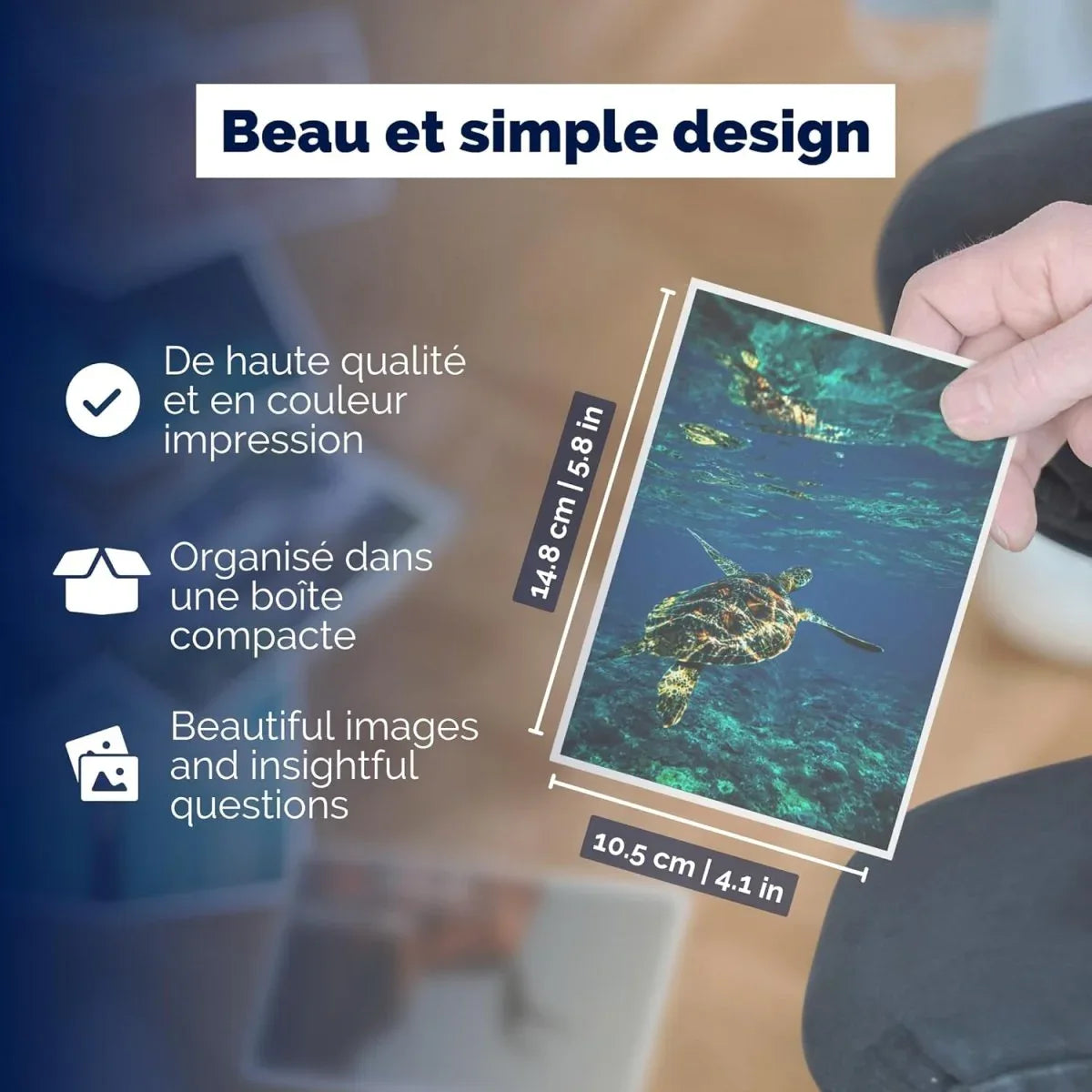 Coffret original de 52 cartes postales de motivation + un jeu de 52 cartes postales pour le coaching et la thérapie - © 2026 Le Grimoire Ancien