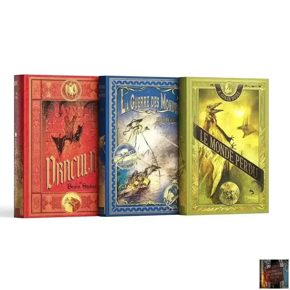 Collection maîtres du fantastique - Contient 3 livres (Bibliothèque RBA) - © 2026 Le Grimoire Ancien