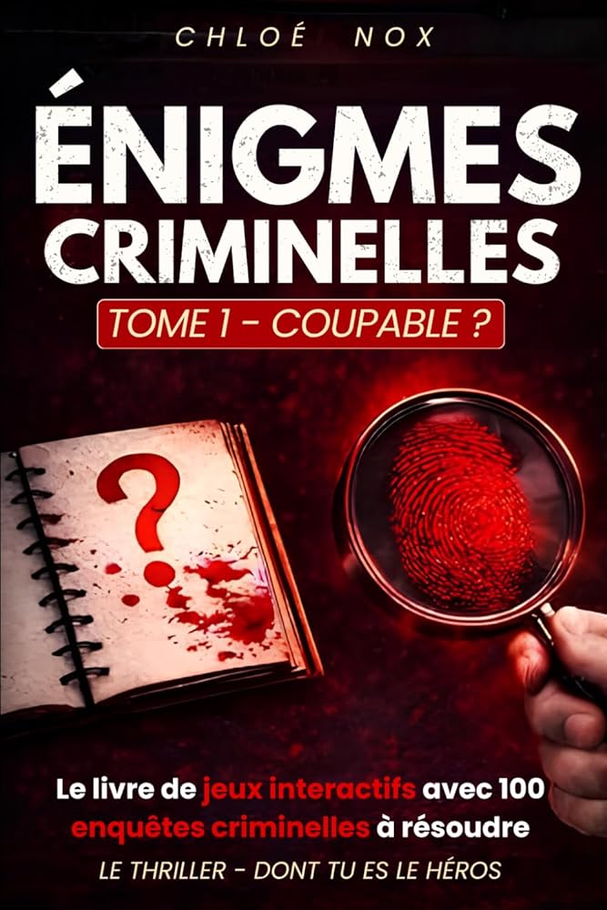 COUPABLE ? Le Thriller dont tu es le héro - Livre jeu intéractif (French Edition) - Tome 1 - © 2026 Le Grimoire Ancien