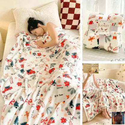 Couverture de noël en flanelle épaisse - © 2026 Le Grimoire Ancien