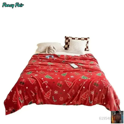 Couverture de noël en flanelle épaisse - © 2026 Le Grimoire Ancien