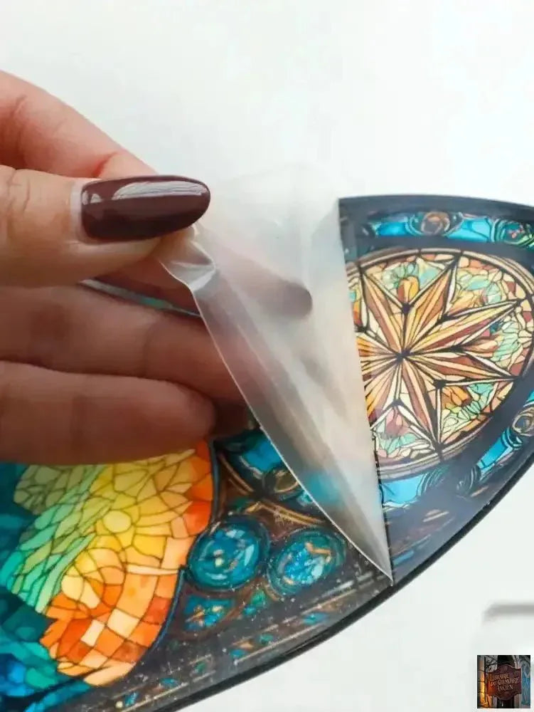 Décor de bureau en arc acrylique gothique - © 2026 Le Grimoire Ancien