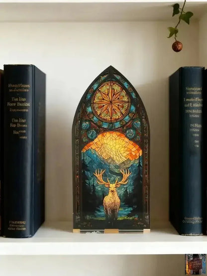 Décor de bureau en arc acrylique gothique - © 2026 Le Grimoire Ancien