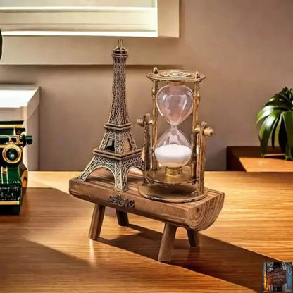 Décoration créative - Tour EIFFEL & Sablier du Temps - © 2026 Le Grimoire Ancien