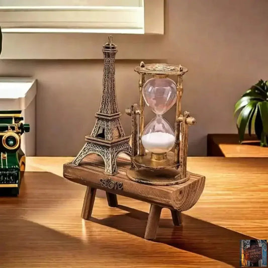 Décoration créative - Tour EIFFEL & Sablier du Temps - © 2026 Le Grimoire Ancien