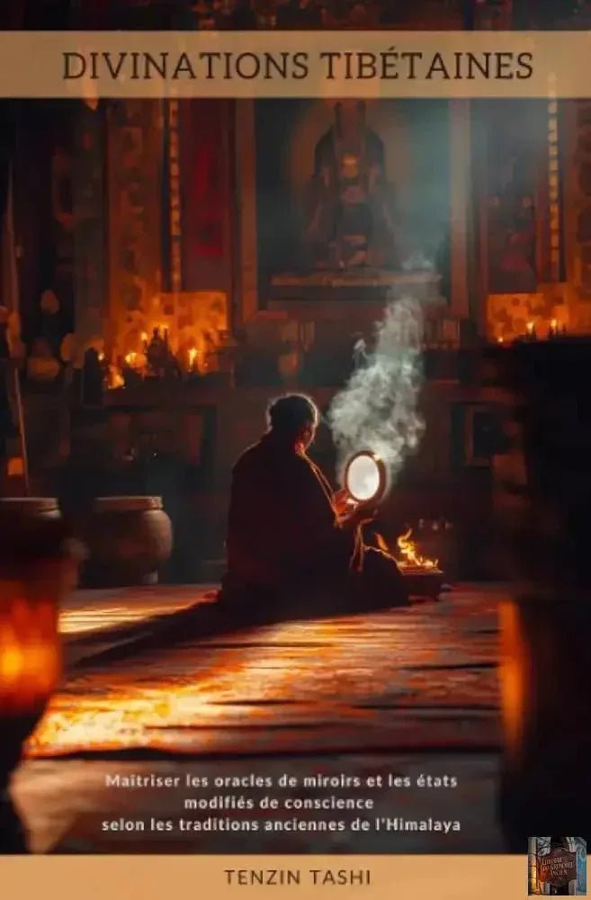 Divinations Tibétaines - Maîtriser les oracles de miroirs et les états modifiés de conscience selon les traditions anciennes de l’Himalaya - © 2026 Le Grimoire Ancien