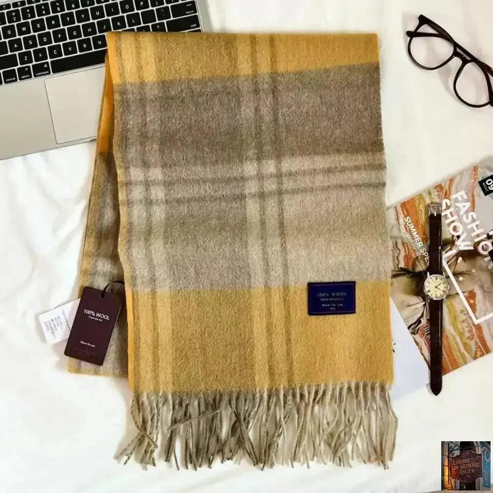 Echarpe 100 % laine pour Homme - © 2026 Le Grimoire Ancien