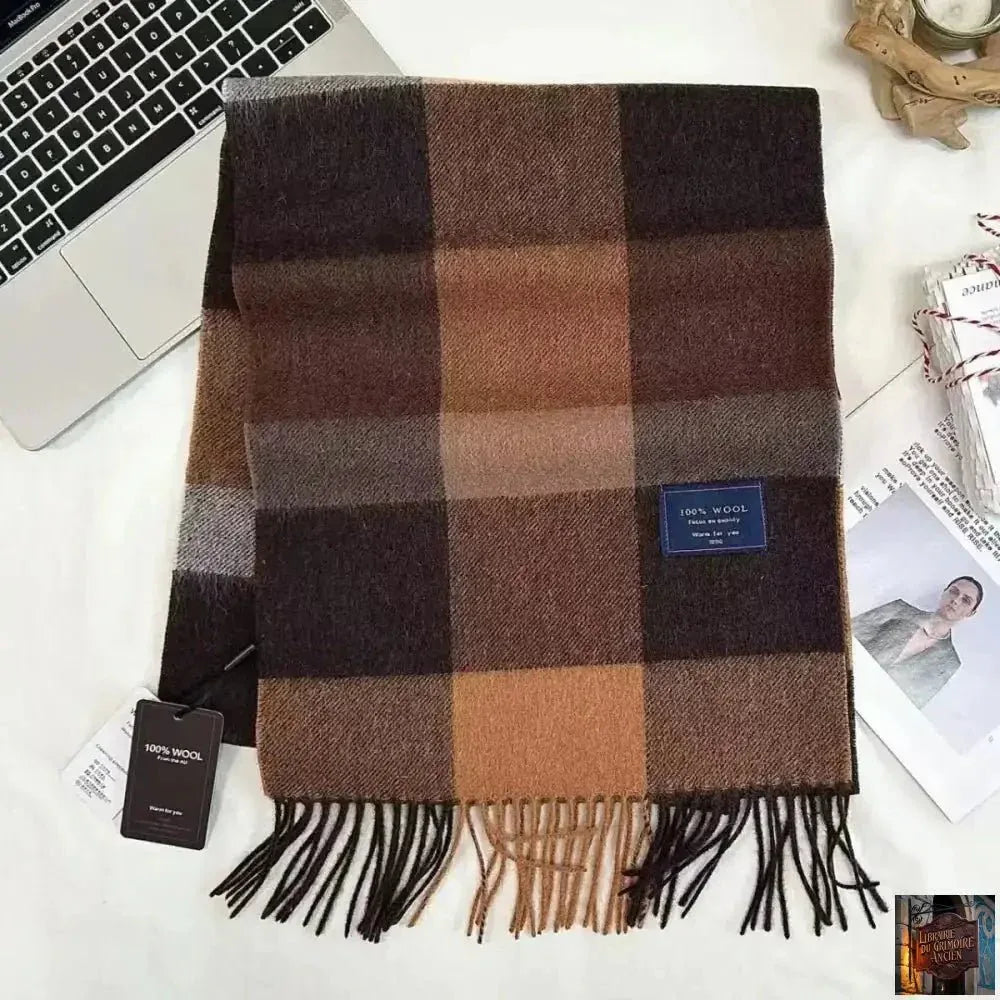 Echarpe 100 % laine pour Homme - © 2026 Le Grimoire Ancien