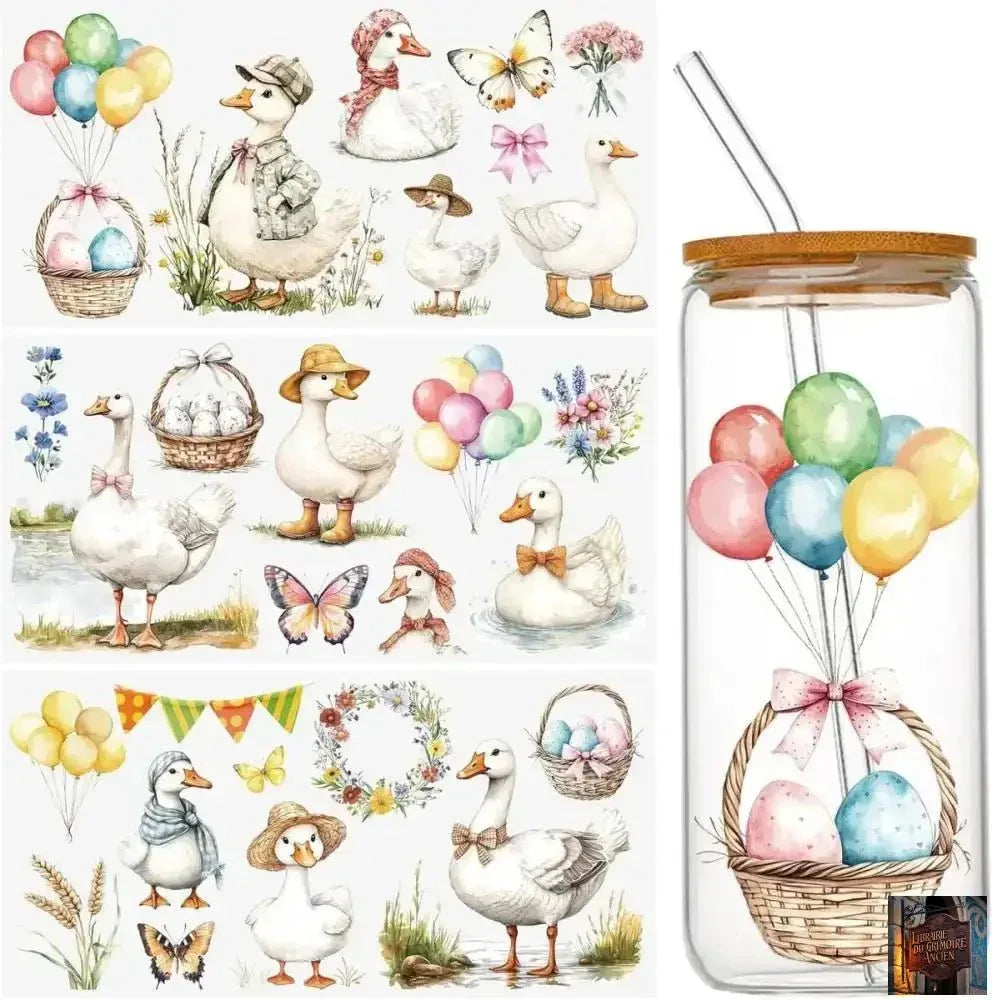 Feuilles autocollantes rétro pour scrapbooking - Autocollants magiques (Lot de 3 feuilles) - © 2026 Le Grimoire Ancien