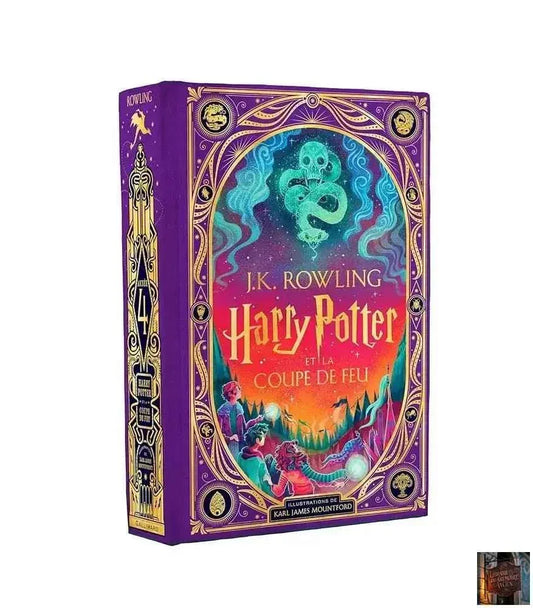 Harry Potter et la Coupe de Feu - Édition illustrée interactive - Illustrations par Karl James Mountford - © 2026 Le Grimoire Ancien