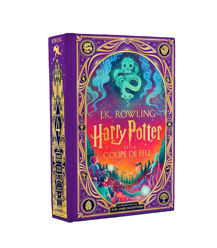 Harry Potter et la Coupe de Feu - Édition illustrée interactive - Illustrations par Karl James Mountford - Le Grimoire Ancien