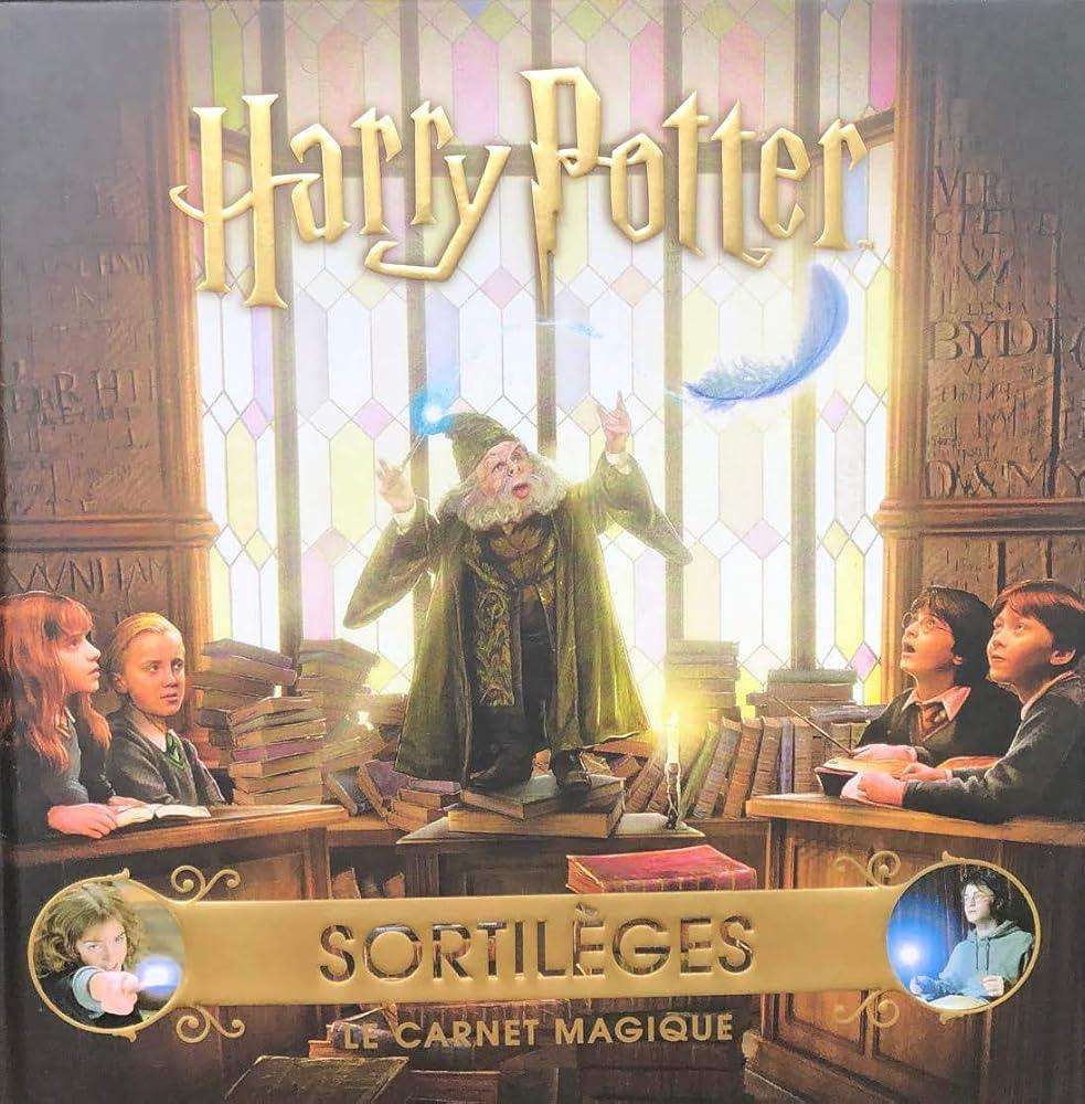 HARRY POTTER - Le carnet magique 5 sortilèges - © 2026 Le Grimoire Ancien