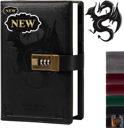 Journal en cuir avec stylo - © 2026 Le Grimoire Ancien