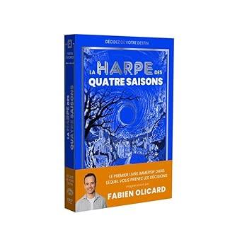 La Harpe des quatre saisons - Décidez de votre destin - La Saga de Dagda - Fabien Olicard - Livre jeu - © 2026 Le Grimoire Ancien
