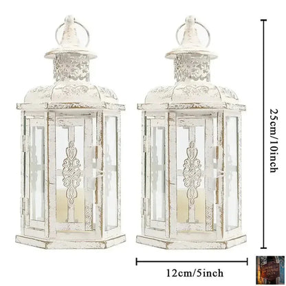 Lanterne nordique vintage (bougie non fournie) - © 2026 Le Grimoire Ancien