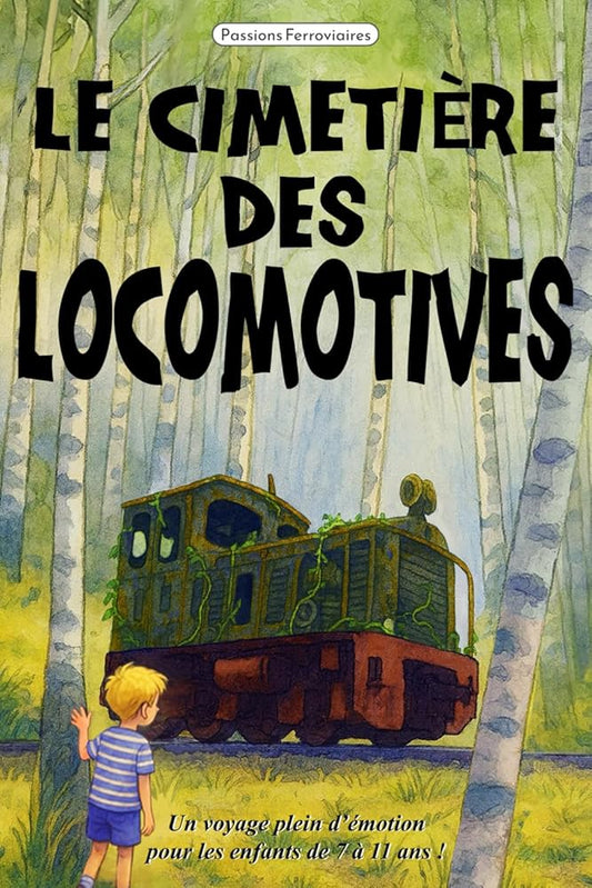 Le cimetière des locomotives - Un Roman illustré d’aventure et de mystère pour Enfants de 7 à 11 ans – Débutant en Lecture ou à Lire en Famille - © 2026 Le Grimoire Ancien