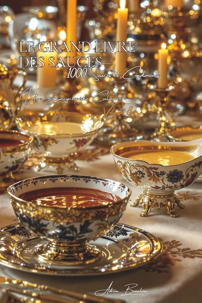 Le Grand Livre des 1000 sauces et condiments - Une Encyclopédie culinaire française - Volume 8 - © 2026 Le Grimoire Ancien
