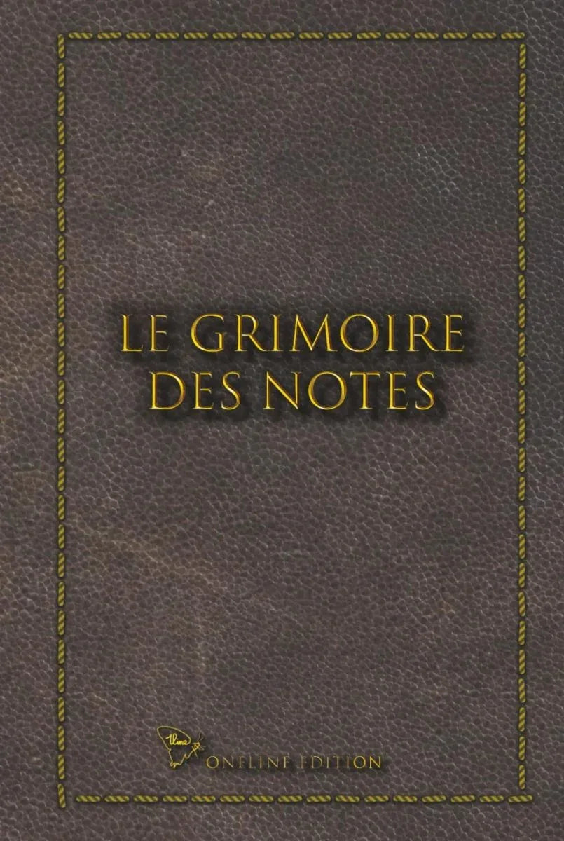 Le Grimoire Ancien Carnet de notes Design médiéval vintage cuir - © 2026 Le Grimoire Ancien