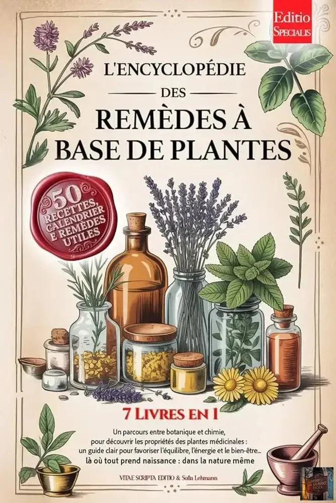L'Encyclopédie des Remèdes à base de Plantes : 7 Livres en 1 - Histoire, propriétés & utilisations des plantes médicinales - © 2026 Le Grimoire Ancien