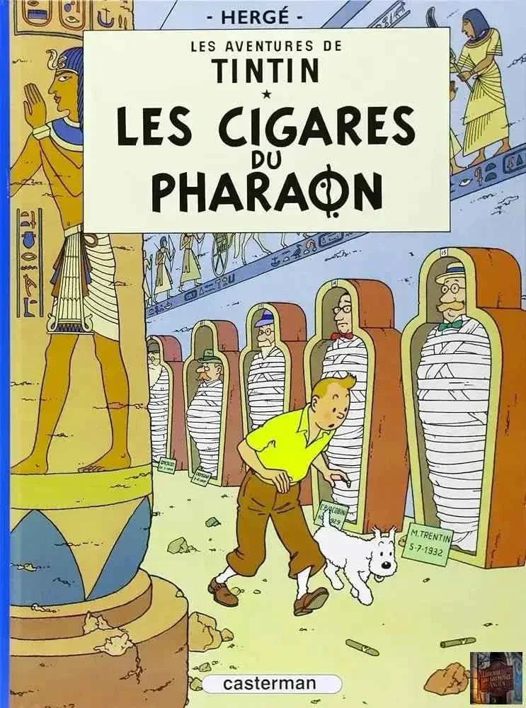 Les aventures de Tintin : Les Cigares du pharaon - © 2026 Le Grimoire Ancien