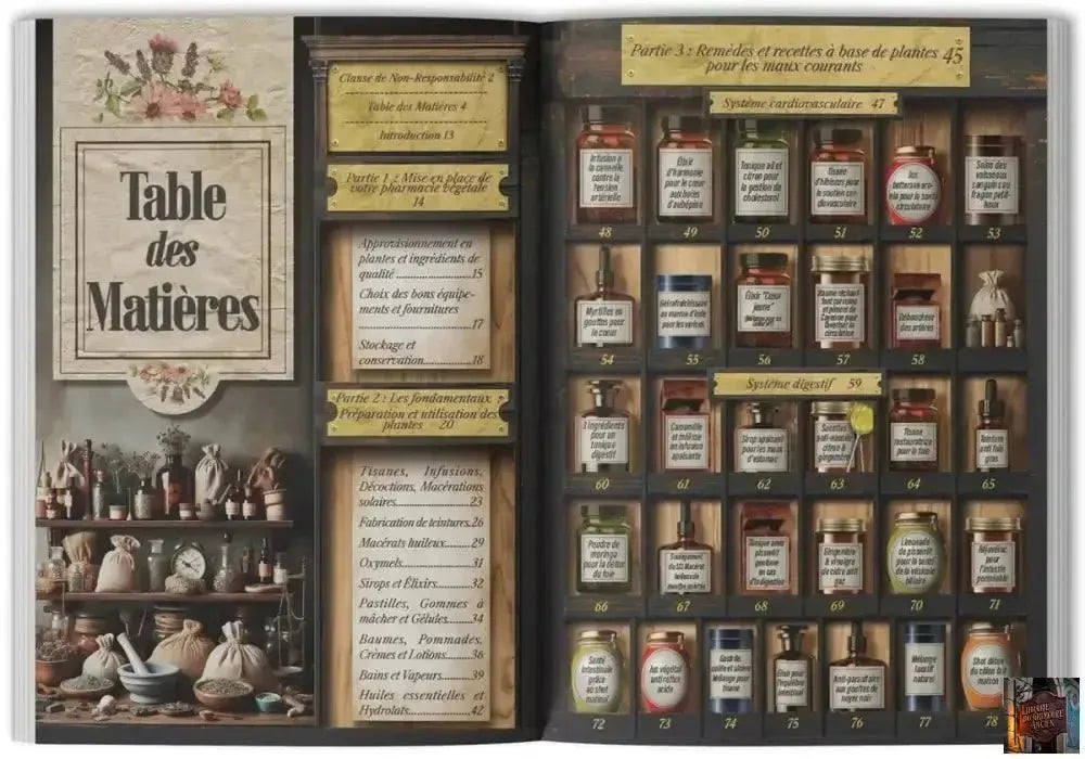 L'herboristerie maison des remèdes oubliés : 250 recettes efficaces à portée de main - © 2026 Le Grimoire Ancien
