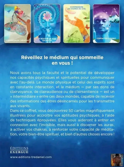 L'Oracle de la médiumnité - 50 cartes pour développer votre connexion avec l'au-delà - © 2026 Le Grimoire Ancien