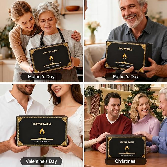 Lot de 8 bougies - © 2026 Le Grimoire Ancien