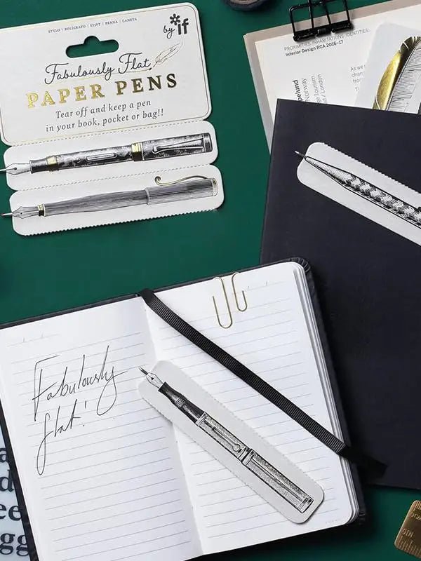 Marque - pages stylo en papier - Le Grimoire Ancien