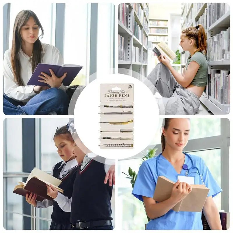 Marque - pages stylo en papier - Le Grimoire Ancien