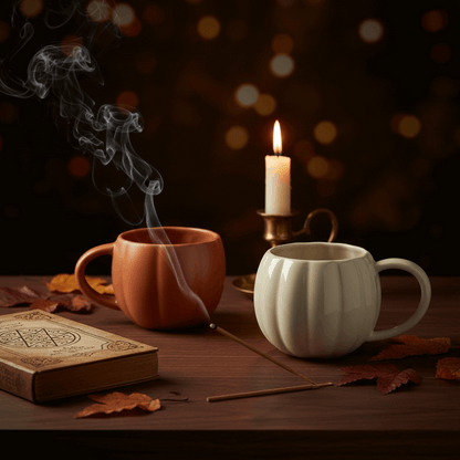 Mug Citrouille – Ambiance Luxe Dark Academia