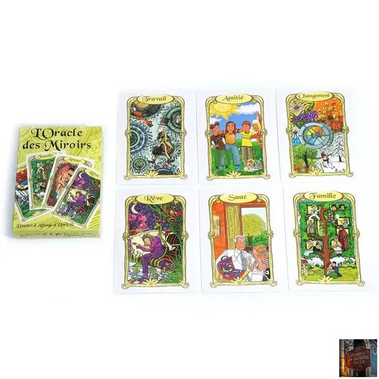 Oracle des Miroirs & Cartes de Tarot Français - Le Grimoire Ancien