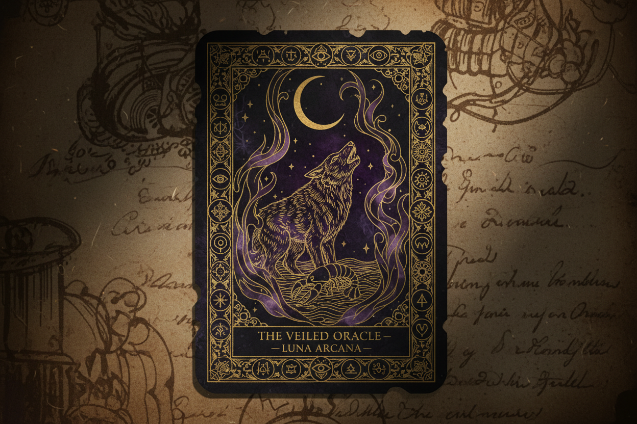 oracle mystique du Grimoire Ancien de tarot