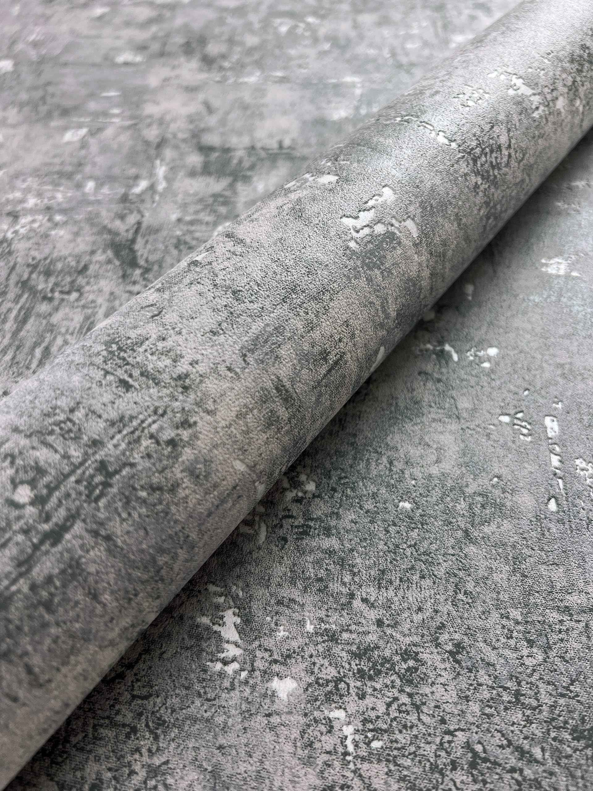 Papier peint intissé effet béton métallique | Newroom Kehda gris, beige & anthracite - © 2026 Le Grimoire Ancien