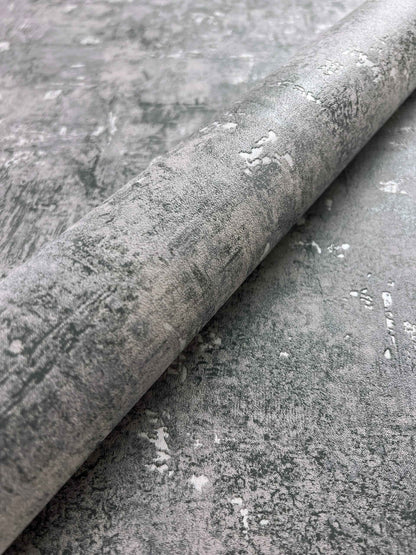 Papier peint intissé effet béton métallique | Newroom Kehda gris, beige & anthracite - © 2026 Le Grimoire Ancien