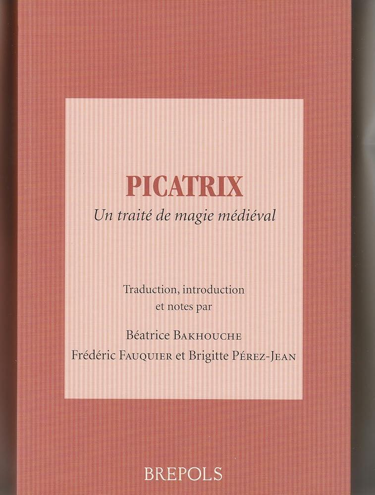 PICATRIX - Traité de magie médiévale - © 2026 Le Grimoire Ancien