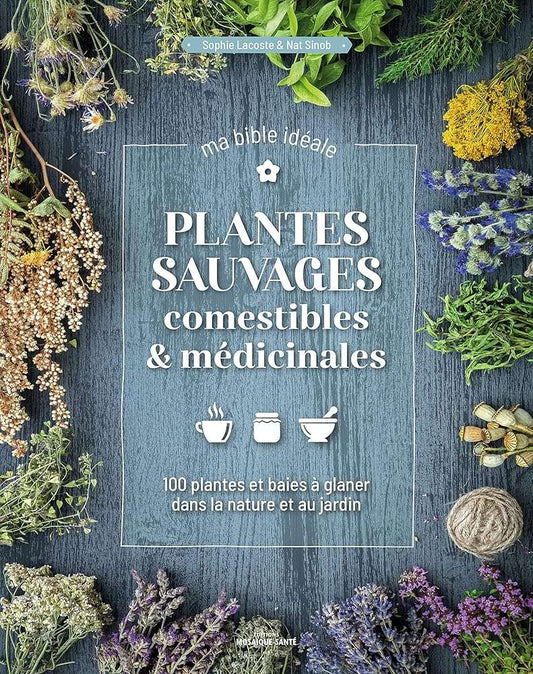 Plantes sauvages comestibles & médicinales, ma bible idéale - 100 plantes et baies à glaner dans la nature et au jardin - © 2026 Le Grimoire Ancien