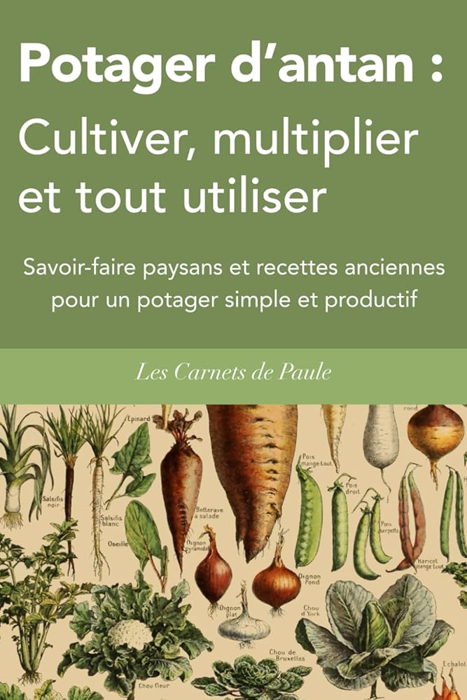 Potager d’antan : cultiver, multiplier et tout utiliser - Savoir - faire paysans et recettes anciennes pour un potager simple et productif - Le Grimoire Ancien