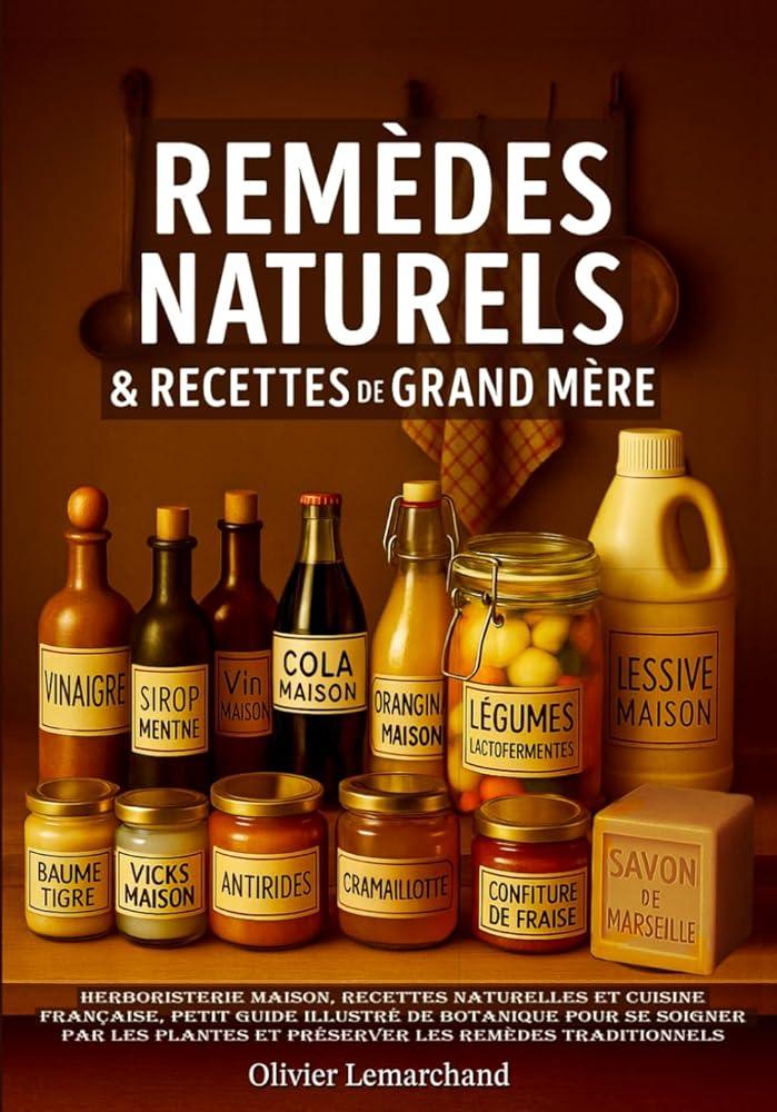 Remèdes naturels & Recettes de grand-mère - Herboristerie maison, recettes naturelles et cuisine française, petit guide illustré de botanique (French Edition) - © 2026 Le Grimoire Ancien