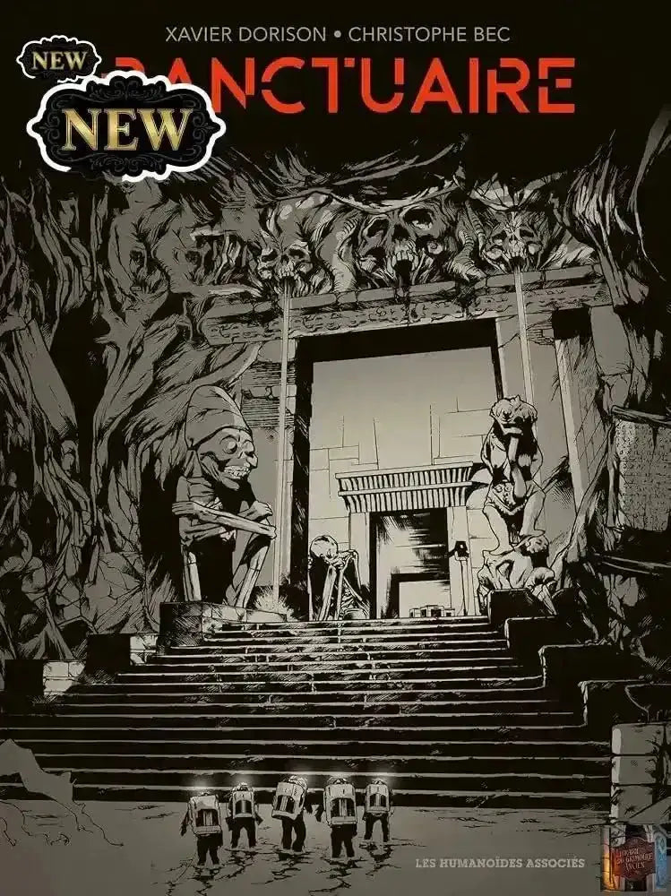 Sanctuaire - Intégrale luxe en noir et blanc - © 2026 Le Grimoire Ancien