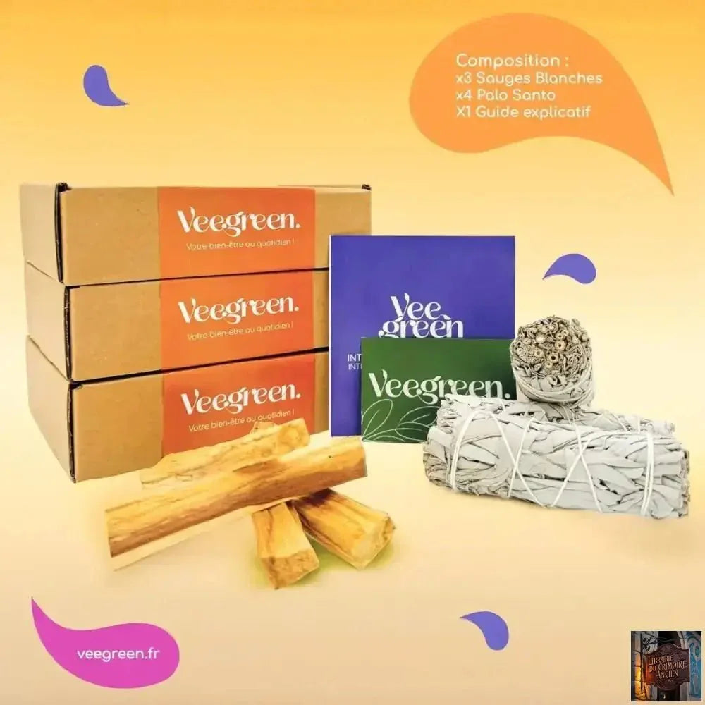 Sauges blanches purification à bruler & Palo Santo Stick│Coffret - © 2026 Le Grimoire Ancien
