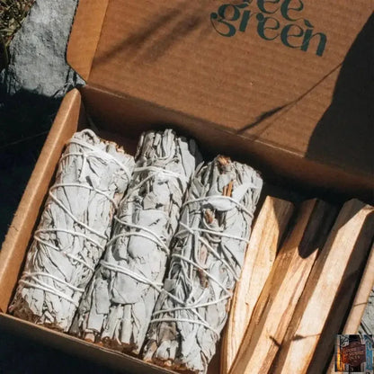 Sauges blanches purification à bruler & Palo Santo Stick│Coffret - © 2026 Le Grimoire Ancien