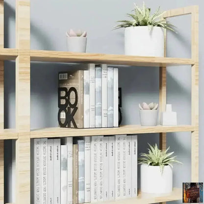 Serre-livres en fer, 1 pièce, support de livre - 2 couleurs - © 2026 Le Grimoire Ancien