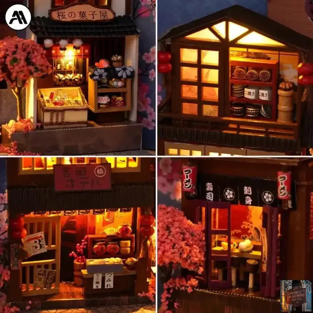 Serre-livres japonais fait à la main, cadeau créatif - © 2026 Le Grimoire Ancien