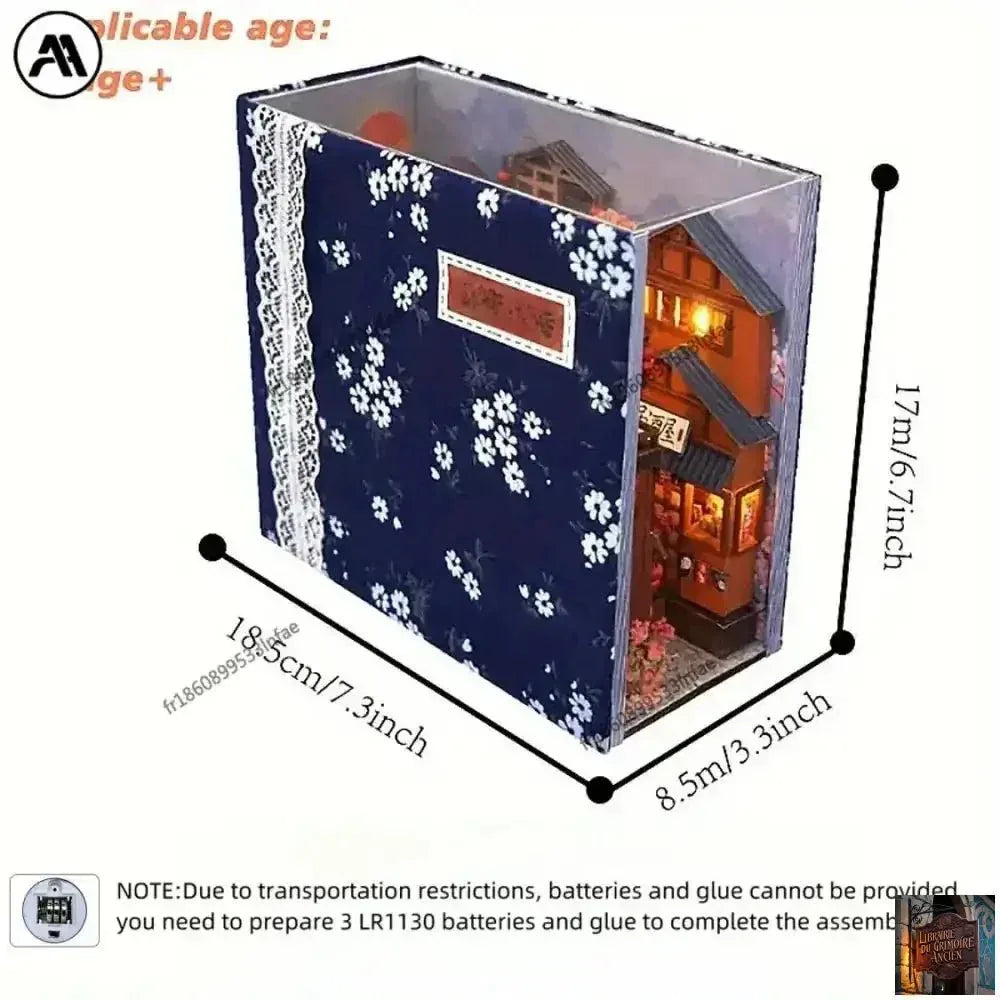 Serre-livres japonais fait à la main, cadeau créatif - © 2026 Le Grimoire Ancien