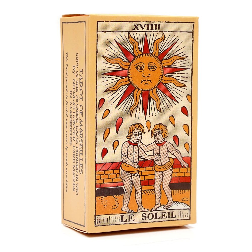 Tarot de Marseille Français - Cartes de 78 lames - Livret français - Le Grimoire Ancien
