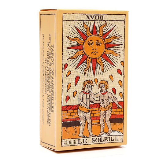 Tarot de Marseille Français - Cartes de 78 lames - Livret français - Le Grimoire Ancien