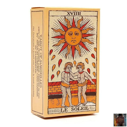Tarot de Marseille Français - Cartes de 78 lames - Livret français - Le Grimoire Ancien
