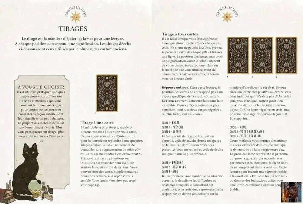 Tarot - Le Pouvoir des chats - © 2026 Le Grimoire Ancien