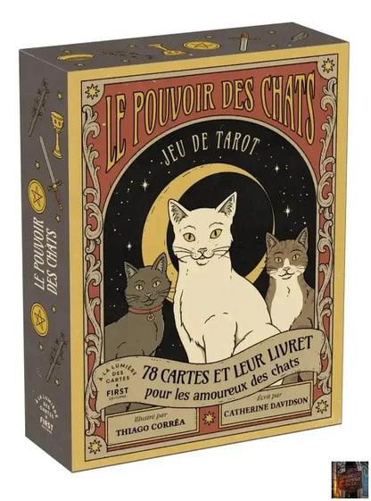 Tarot - Le Pouvoir des chats - © 2026 Le Grimoire Ancien